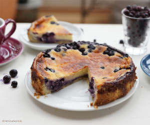 Blaubeer Käsekuchen