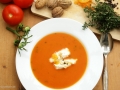 Tomatensuppe mit Nockerln
