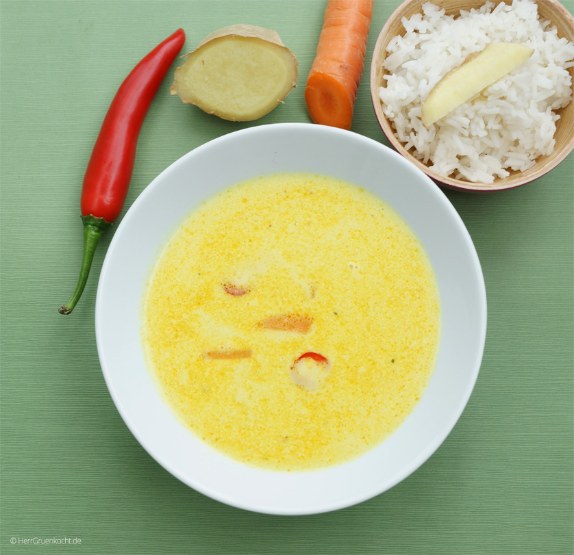 Vegane Curry-Suppe | Herr Grün Kocht