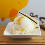 Karamell-Frozen-Yogurt und der Neapolitaner Eduardo Colombi