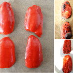 Paprika ganz einfach häuten