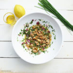 Die Zubereitung einer Vinaigrette ist wie eine kleine Kochinsel