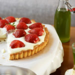 Herr Grüns Minz-Erdbeer-Tarte
