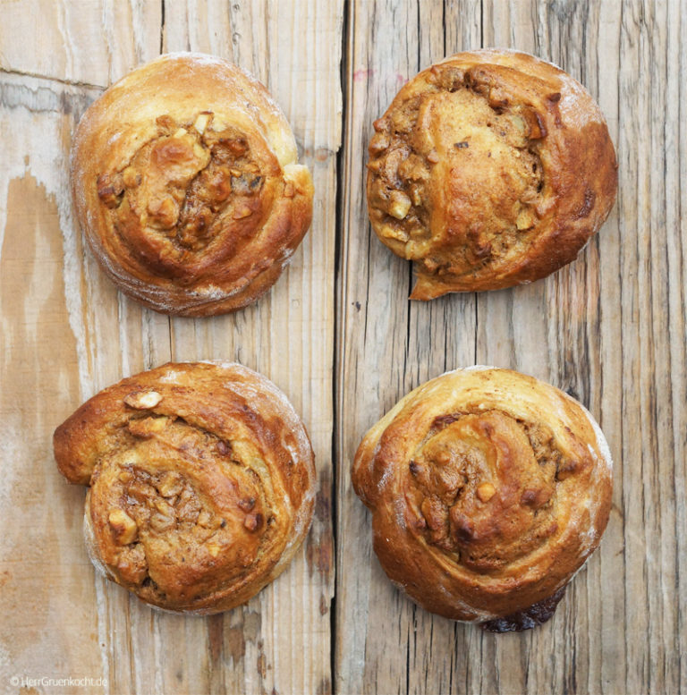 Ninnis Zimt-Nuss-Schnecken