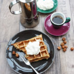 Haselnuss-Waffeln