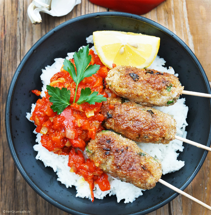 Vegetarische Cevapcici von Herr Grün kocht