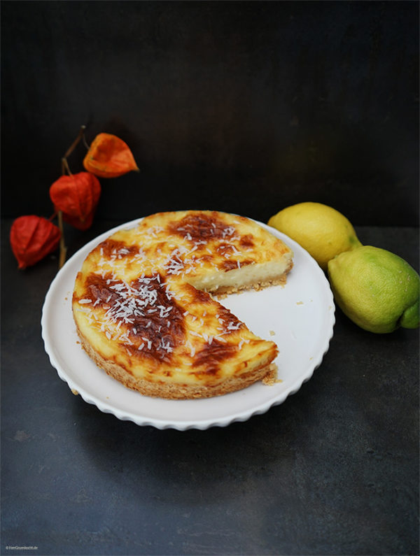 Zitronen-Kokos-Flan ohne Ei | Herr Grün Kocht