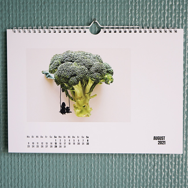 Der Herr Grün Wandkalender 2021
