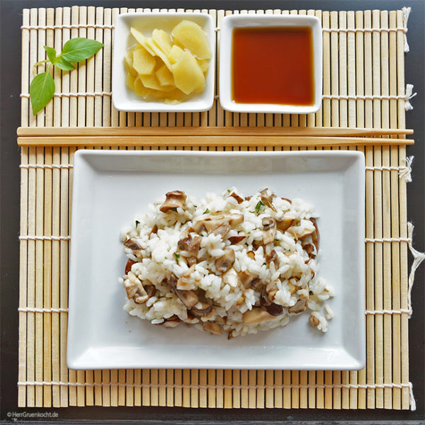 Japanischer Reissalat mit süß-saurem Ingwer | Herr Grün Kocht