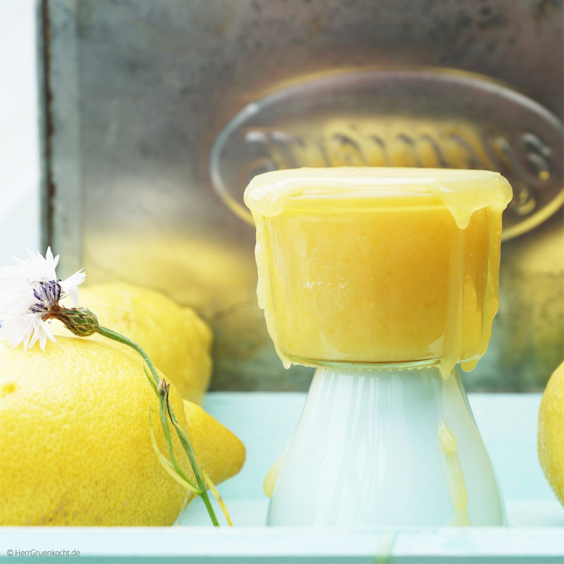 Lemon curd ohne Ei - einfach selber machen
