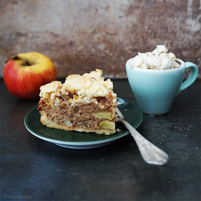 Apfelkuchen »Elbstreusel«