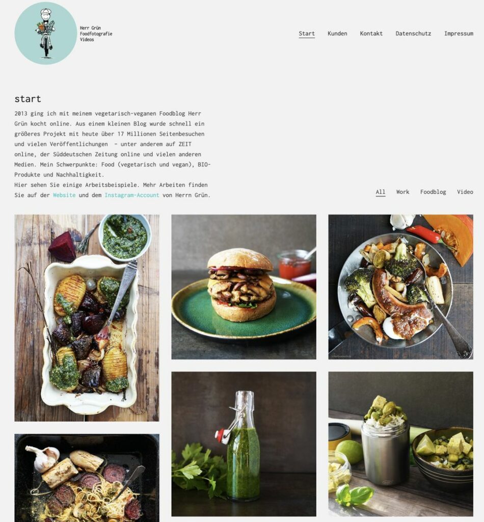 Herr Grün Foodfotografie und Videografie Hamburg