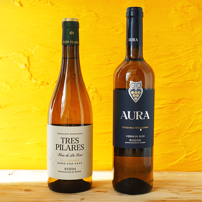 Weißweine der D.O. Rueda – Tres Pilares und Aura