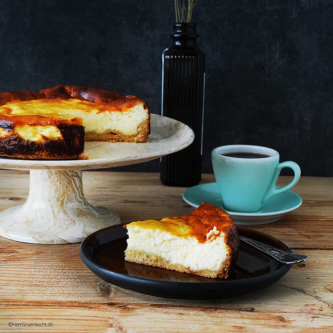 Pudding-Käsekuchen »Anton« von Herr Grün kocht