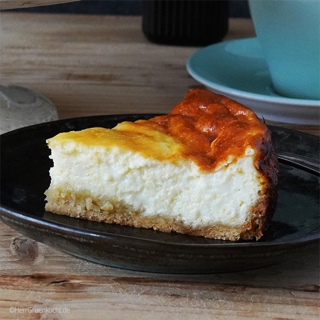 Pudding-Käsekuchen »Anton« von Herr Grün kocht