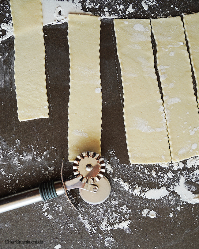 Pappardelle ohne Nudelmaschine ganz einfach und schnell selbermachen - von Herr Grün kocht