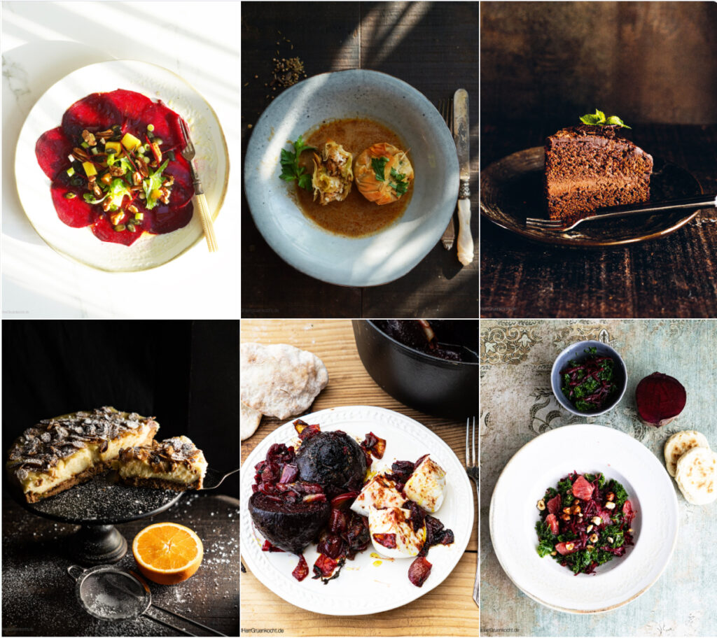 Typische Gerichte von Herrn Grün