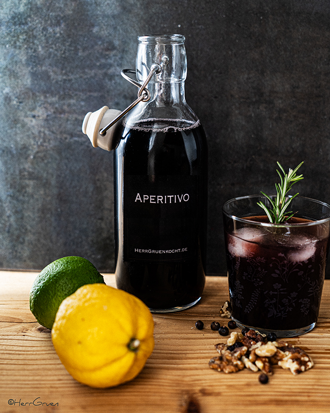 Der alkoholfreie Aperitivo von Herrn Grün - schnell, einfach und sehr aromatisch